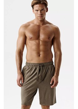 Atlantic szorty męskie do spania NMB-039-BEŻOWY CIEMNY, Kolor beżowy, Rozmiar S, ATLANTIC ze sklepu Primodo w kategorii Piżamy męskie - zdjęcie 189070346