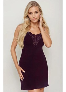 Damska koszula nocna czarna Liza, Kolor czarny, Rozmiar S, Ewana ze sklepu Primodo w kategorii Koszule nocne - zdjęcie 189070418