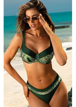 Dwuczęściowy strój kąpielowy Self S 896JA5 Jamaica 5, Kolor zielony-wzór, Rozmiar 42C/XL, Self ze sklepu Intymna w kategorii Stroje kąpielowe - zdjęcie 189070966