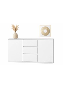 Komoda biała 120 cm G3-D77 ze sklepu Edinos.pl w kategorii Komody - zdjęcie 189071047