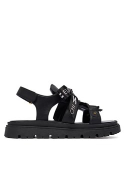 Sandały Elisabetta Franchi F4A2-E0588-1733999-D Czarny ze sklepu eobuwie.pl w kategorii Sandały dziecięce - zdjęcie 189072568