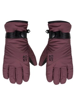 Rękawice narciarskie Roxy Jetty Solid ERJHN03267 Szary ze sklepu eobuwie.pl w kategorii Rękawiczki damskie - zdjęcie 189072579