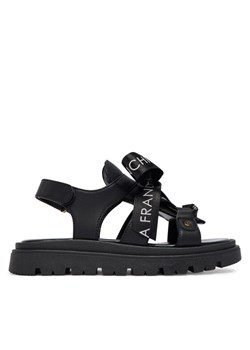 Sandały Elisabetta Franchi F4A2-E0588-1733999-S Czarny ze sklepu eobuwie.pl w kategorii Sandały dziecięce - zdjęcie 189072589