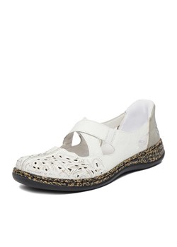 Półbuty Rieker CEO-46352-80 Biały ze sklepu eobuwie.pl w kategorii Buty sportowe damskie - zdjęcie 189072597