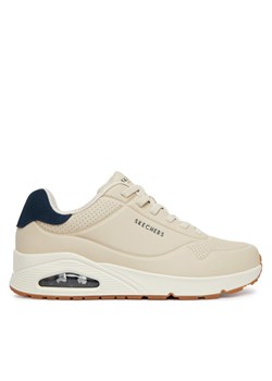 Skechers Sneakersy Uno Tailored Air 183007/NTBL Beżowy ze sklepu MODIVO w kategorii Buty sportowe męskie - zdjęcie 189073278