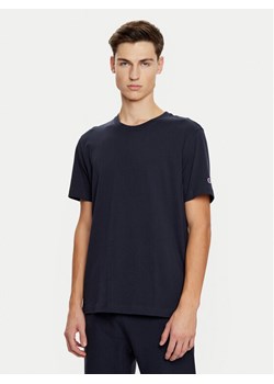 Champion T-Shirt 220713 Granatowy ze sklepu MODIVO w kategorii T-shirty męskie - zdjęcie 189073316