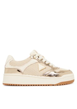 Guess Sneakersy FLJM14 LEL12 Złoty ze sklepu MODIVO w kategorii Buty sportowe damskie - zdjęcie 189073326