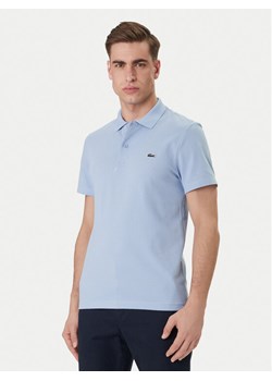 Lacoste Polo DH5522 Błękitny Regular Fit ze sklepu MODIVO w kategorii T-shirty męskie - zdjęcie 189073469