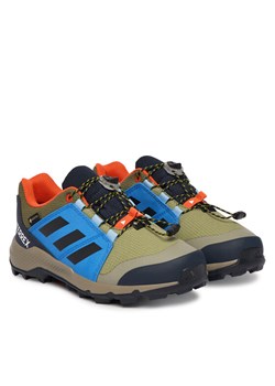 adidas Trekkingi Terrex Gore-Tex JR9073 Khaki ze sklepu MODIVO w kategorii Buty trekkingowe dziecięce - zdjęcie 189073555