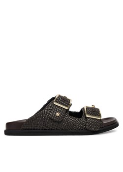 BOSS Klapki Freyah 50563359 Brązowy ze sklepu MODIVO w kategorii Klapki damskie - zdjęcie 189073628