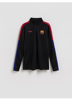 Reserved - Longsleeve FC Barcelona - czarny ze sklepu Reserved w kategorii T-shirty chłopięce - zdjęcie 189075257