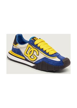 Dolce & Gabbana Sneakersy DG Athletic | zamsz ze sklepu Gomez Fashion Store w kategorii Buty sportowe męskie - zdjęcie 189075625