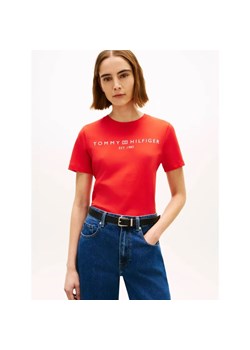 Tommy Hilfiger T-shirt | Regular Fit ze sklepu Gomez Fashion Store w kategorii Bluzki damskie - zdjęcie 189075777