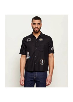 AllSaints Koszula KARLTON | Relaxed fit | z dodatkiem lnu ze sklepu Gomez Fashion Store w kategorii Koszule męskie - zdjęcie 189075815