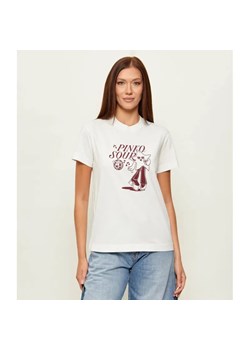 Pinko T-shirt TRAPANI | Regular Fit ze sklepu Gomez Fashion Store w kategorii Bluzki damskie - zdjęcie 189075948