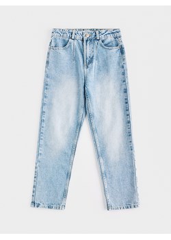 Reserved - Jeansy straight fit - niebieski ze sklepu Reserved w kategorii Spodnie dziewczęce - zdjęcie 189077727