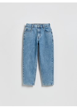Reserved - Spodnie carrot fit - niebieski ze sklepu Reserved w kategorii Spodnie chłopięce - zdjęcie 189077755