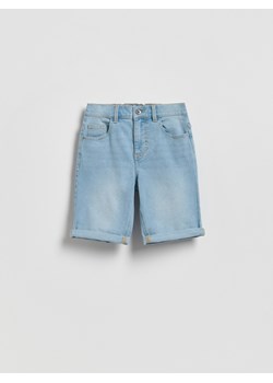 Reserved - Jeansowe szorty - niebieski ze sklepu Reserved w kategorii Spodnie chłopięce - zdjęcie 189077987