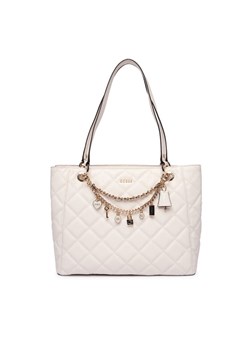 Torebka Guess Libby HWGG99 12250 Biały ze sklepu eobuwie.pl w kategorii Torby Shopper bag - zdjęcie 189078708