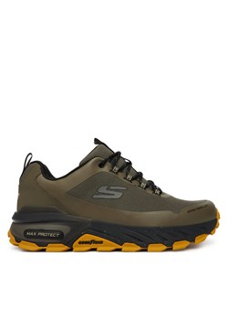 Trekkingi Skechers MAX PROTECT PROMOTE 237669/OLV Zielony ze sklepu eobuwie.pl w kategorii Buty trekkingowe męskie - zdjęcie 189078726