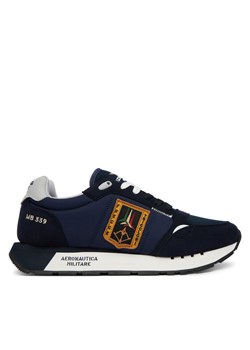 Sneakersy Aeronautica Militare 261SC0292UCT03331 Granatowy ze sklepu eobuwie.pl w kategorii Buty sportowe męskie - zdjęcie 189078729