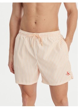 Calvin Klein Swimwear Szorty kąpielowe LV00N61045 Pomarańczowy ze sklepu MODIVO w kategorii Kąpielówki - zdjęcie 189079198