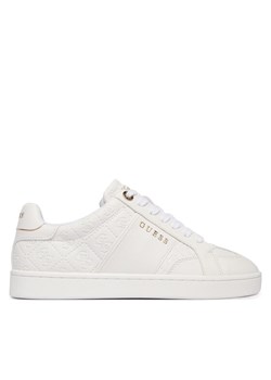 Guess Sneakersy 181342 Biały ze sklepu MODIVO w kategorii Buty sportowe damskie - zdjęcie 189079236