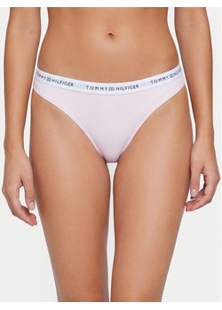 Tommy Hilfiger Stringi UW0UW05875 Różowy ze sklepu MODIVO w kategorii Majtki damskie - zdjęcie 189079259