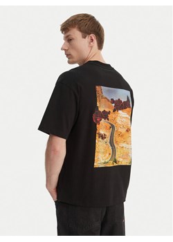 HUGO T-Shirt Domans 50564642 Czarny Oversize ze sklepu MODIVO w kategorii T-shirty męskie - zdjęcie 189079276