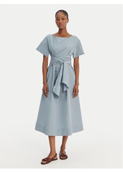Weekend Max Mara Sukienka codzienna Pioppo 2615221152 Błękitny Regular Fit ze sklepu MODIVO w kategorii Sukienki - zdjęcie 189079287