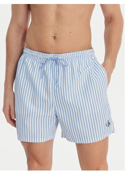 Calvin Klein Swimwear Szorty kąpielowe LV00N61045 Niebieski ze sklepu MODIVO w kategorii Kąpielówki - zdjęcie 189079289