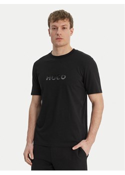 HUGO T-Shirt Dumeo 50557437 Czarny Regular Fit ze sklepu MODIVO w kategorii T-shirty męskie - zdjęcie 189079298