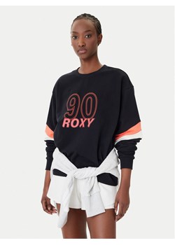 Roxy Bluza Essential Energy ERJFT04994 Czarny Regular Fit ze sklepu MODIVO w kategorii Bluzy damskie - zdjęcie 189079316