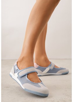 Granatowe Tenisówki Typu Sneakeriny Ozdobione Napisem Emirinne ze sklepu renee.pl w kategorii Trampki damskie - zdjęcie 189080496