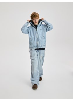 Reserved - Jeansowa koszula - niebieski ze sklepu Reserved w kategorii Koszule chłopięce - zdjęcie 189081228