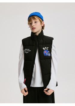 Reserved - Kamizelka z kieszeniami - czarny ze sklepu Reserved w kategorii Kamizelki chłopięce - zdjęcie 189081477