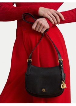 Torebka LAUREN RALPH LAUREN 431P06070002 Czarny ze sklepu eobuwie.pl w kategorii Listonoszki - zdjęcie 189082306