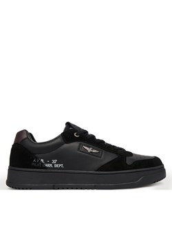 Sneakersy Aeronautica Militare 261SC0235UPL00244 Czarny ze sklepu eobuwie.pl w kategorii Buty sportowe męskie - zdjęcie 189082355