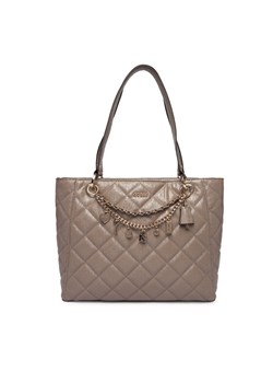 Guess Torebka Libby HWGG99 12250 Beżowy ze sklepu MODIVO w kategorii Torby Shopper bag - zdjęcie 189082939