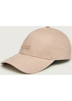 BOSS BLACK Lniana bejsbolówka Zed-LN ze sklepu Gomez Fashion Store w kategorii Czapki z daszkiem męskie - zdjęcie 189086725