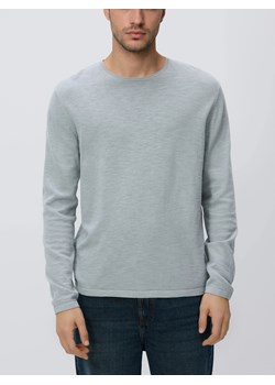 Reserved - Bawełniany sweter - jasnoszary ze sklepu Reserved w kategorii Swetry męskie - zdjęcie 189087006