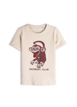 GATE Bawełniana koszulka z nadrukiem 3Y ze sklepu gateshop w kategorii T-shirty chłopięce - zdjęcie 189087095