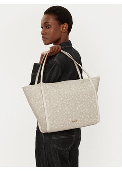 Torebka TOUS Kaos Mini Lines 2002183701 Beżowy ze sklepu eobuwie.pl w kategorii Torby Shopper bag - zdjęcie 189088009