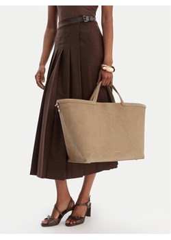 Torebka GINO ROSSI EO-LA224-19153A Beżowy ze sklepu eobuwie.pl w kategorii Torby Shopper bag - zdjęcie 189088036