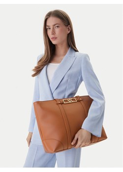 Torebka Armani Exchange XW002608 AF15632 U6119 Brązowy ze sklepu eobuwie.pl w kategorii Torby Shopper bag - zdjęcie 189088137