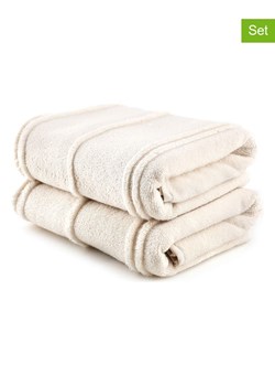 Elizabed Ręczniki (2 szt.) w kolorze kremowym do rąk ze sklepu Limango Polska w kategorii Ręczniki - zdjęcie 189089008
