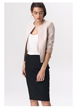 Nife Blezer w kolorze beżowym ze sklepu Limango Polska w kategorii Marynarki damskie - zdjęcie 189089358