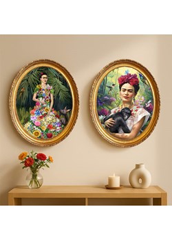 Madre Selva Druck artystyczny "Floral Soul" ze wzorem w ramce - 40 x 50 cm ze sklepu Limango Polska w kategorii Obrazy - zdjęcie 189089697