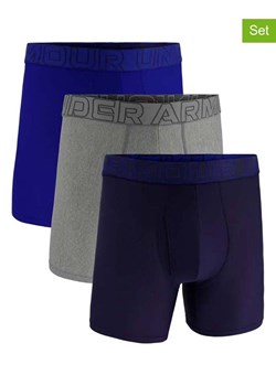 Under Armour Bokserki (6 par) "Perf Tech Mesh" w kolorze granatowym, niebieskim i szarym ze sklepu Limango Polska w kategorii Majtki męskie - zdjęcie 189089799