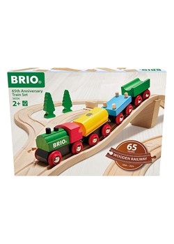 Brio Drewniana kolejka "65th Anniversary Train Set" - 2+ ze sklepu Limango Polska w kategorii Zabawki - zdjęcie 189089985